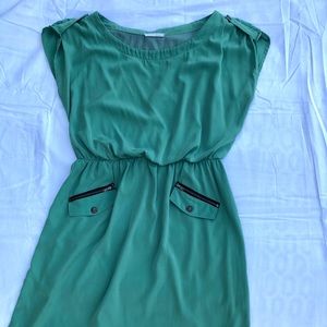 Lush Sage Dress - M